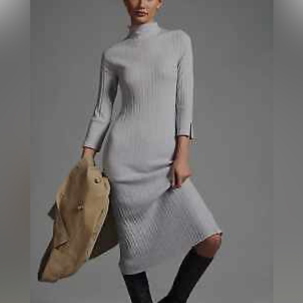 Daily Practice Grey Sweater Dress Size M